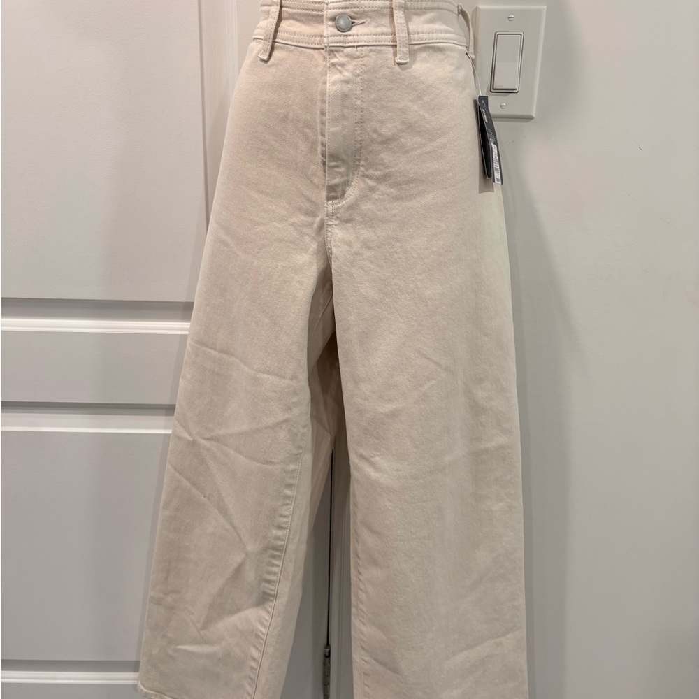 Wild Fable Cream Flare Jeans Modern Minimalist Design